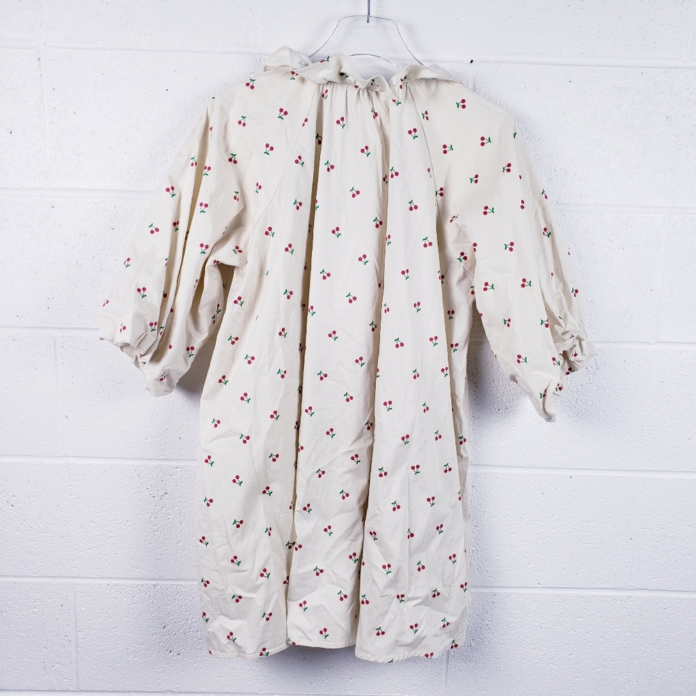 Lost Ink Cherry Print Shift Mini Dress - size 16 - Picture 3 of 11